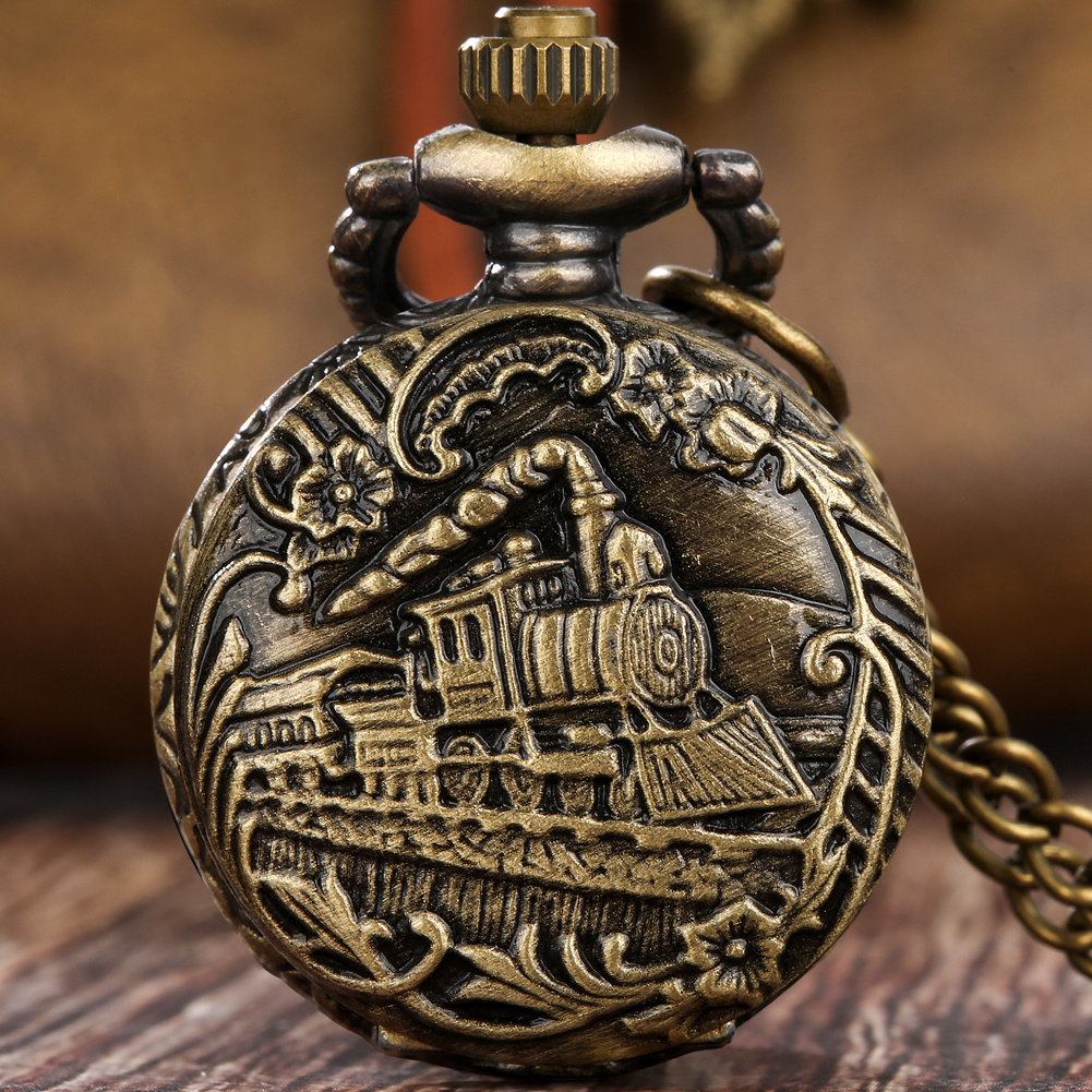 Steam train hot sale pocket watch