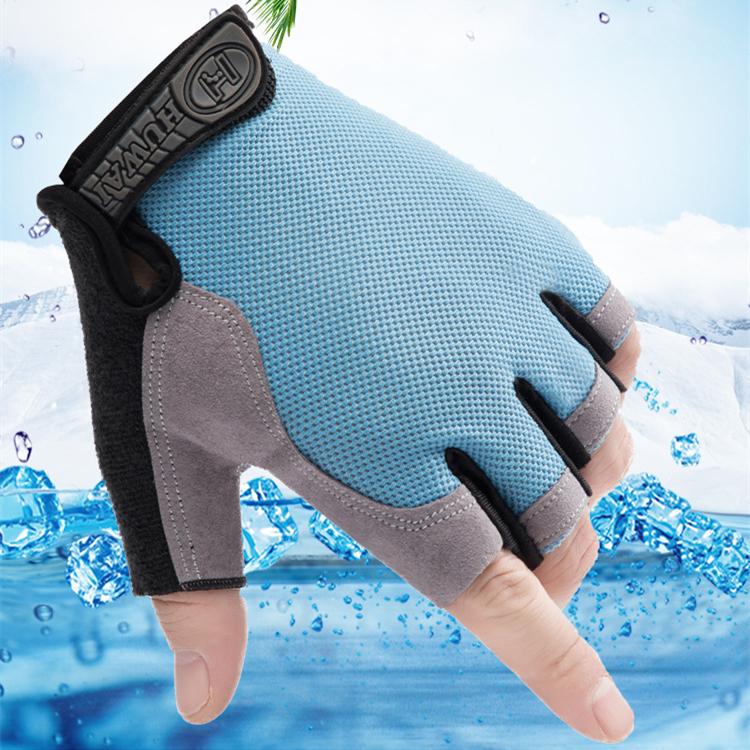 Gant Velo Gants Velo Gants de Cyclisme Les gants de cyclisme demi-doigt  épaississent les gants de vélo de montagne absorbant les amortisseurs Gants  de Sport Gants de Vélo ( Color : B 