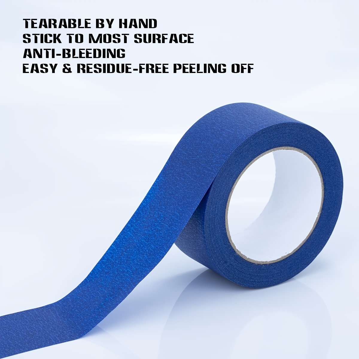 Length Roll Blue Paint Tape Multi surface Masking Tape Easy - Temu