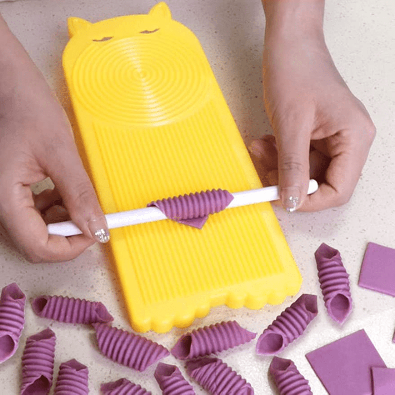 Macaroni Making Board Plastic Macaroni Making Tool Pasta - Temu