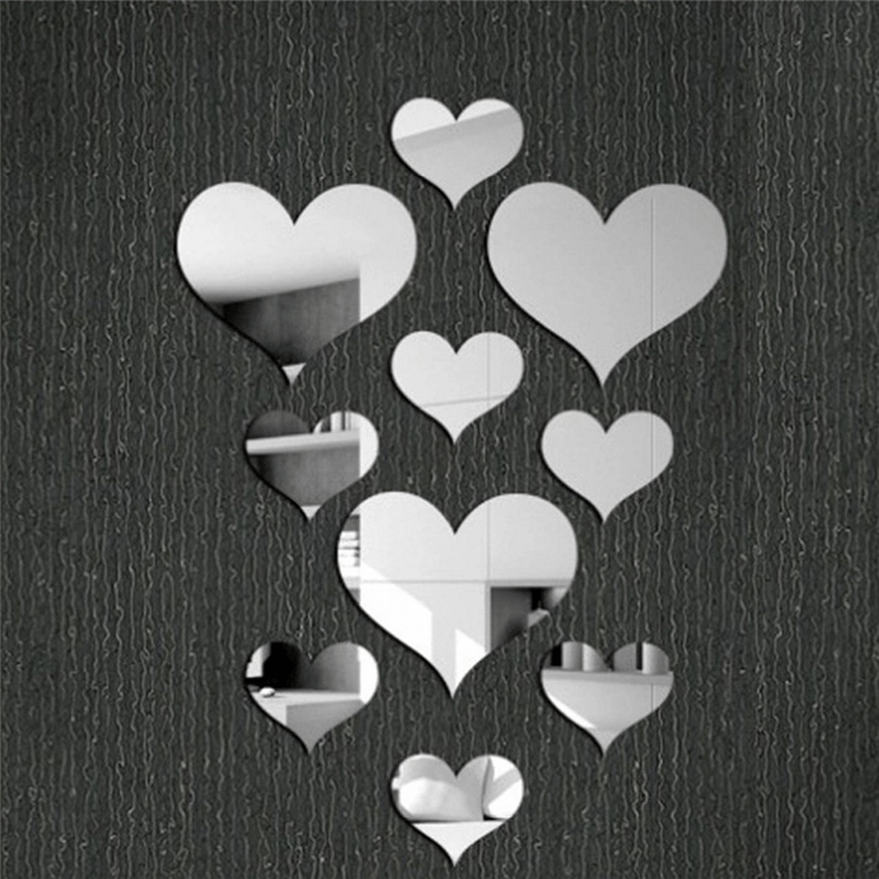 DIY Silver Heart Party Favor Kit