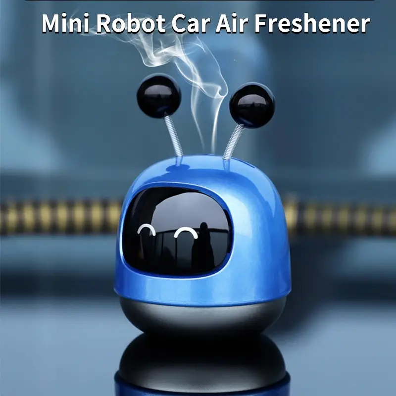 1pc Mini Robot Design Voiture Désodorisant Parfum Arôme - Temu France