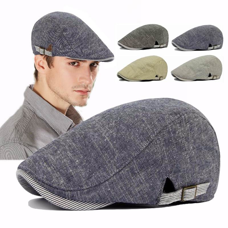 Cotton British Beret Sunhat Vintage Men Women Unisex - Temu