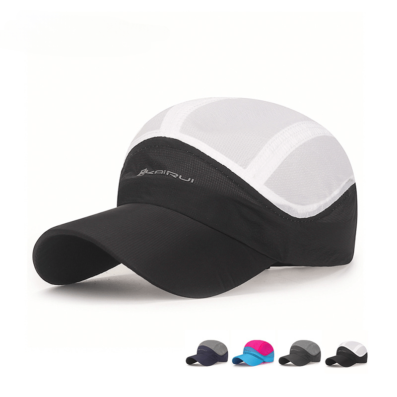 Summer New Sports Sunscreen Color Blocking Quick Drying Hat