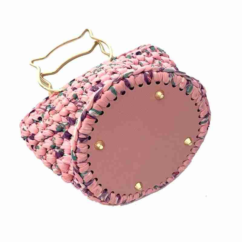 Round Pu Leather Crochet Handmade Purse Pad Bag Bottom Handbag Cushion Diy  Handbag Accessories Women Handbag Button Replacement - Temu Italy