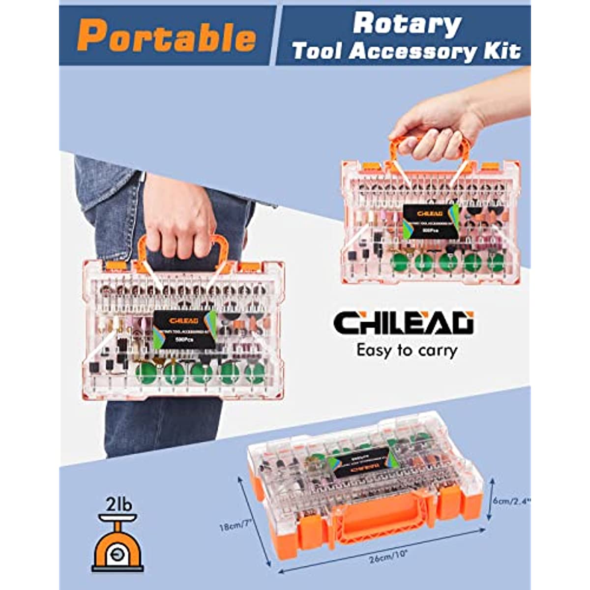 337 pièces ensemble d'accessoires d'outils rotatifs pour tige de 1/8 pouces  pour le polissage de ponçage de métal 