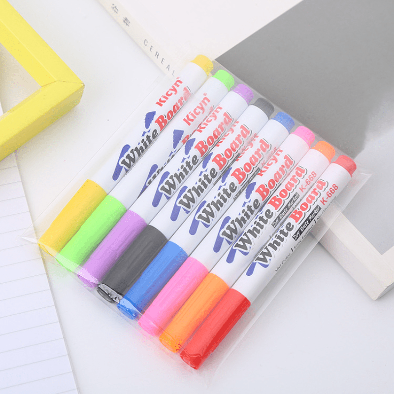 Creative Student Whiteboard Pen Colorful Whiteboard Pen Fun - Temu