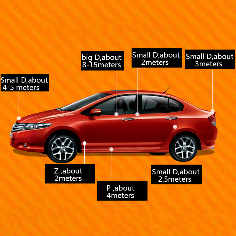 Car Door Rubber Seal Strip D P Type Noise Insulation