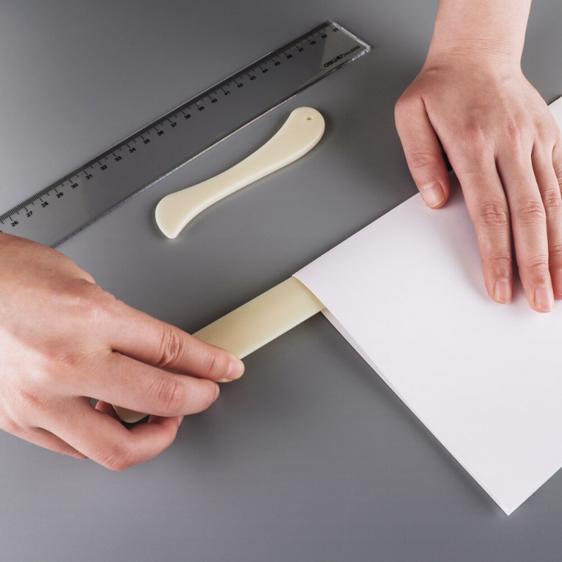 Leather Craft Tools Bone Folder For Leather Scoring Folding - Temu