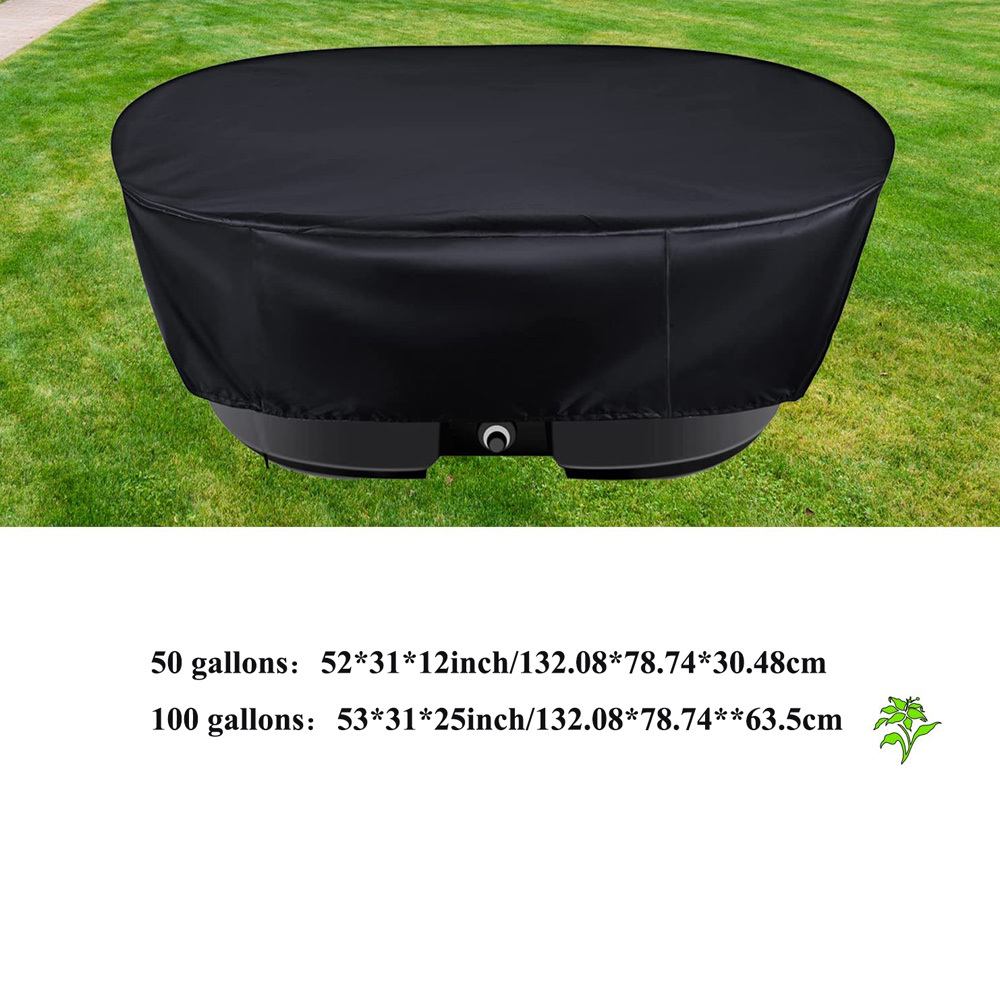 Waterproof Stock Tank Cover For 100 Gallon Stock Tank Oval - Temu