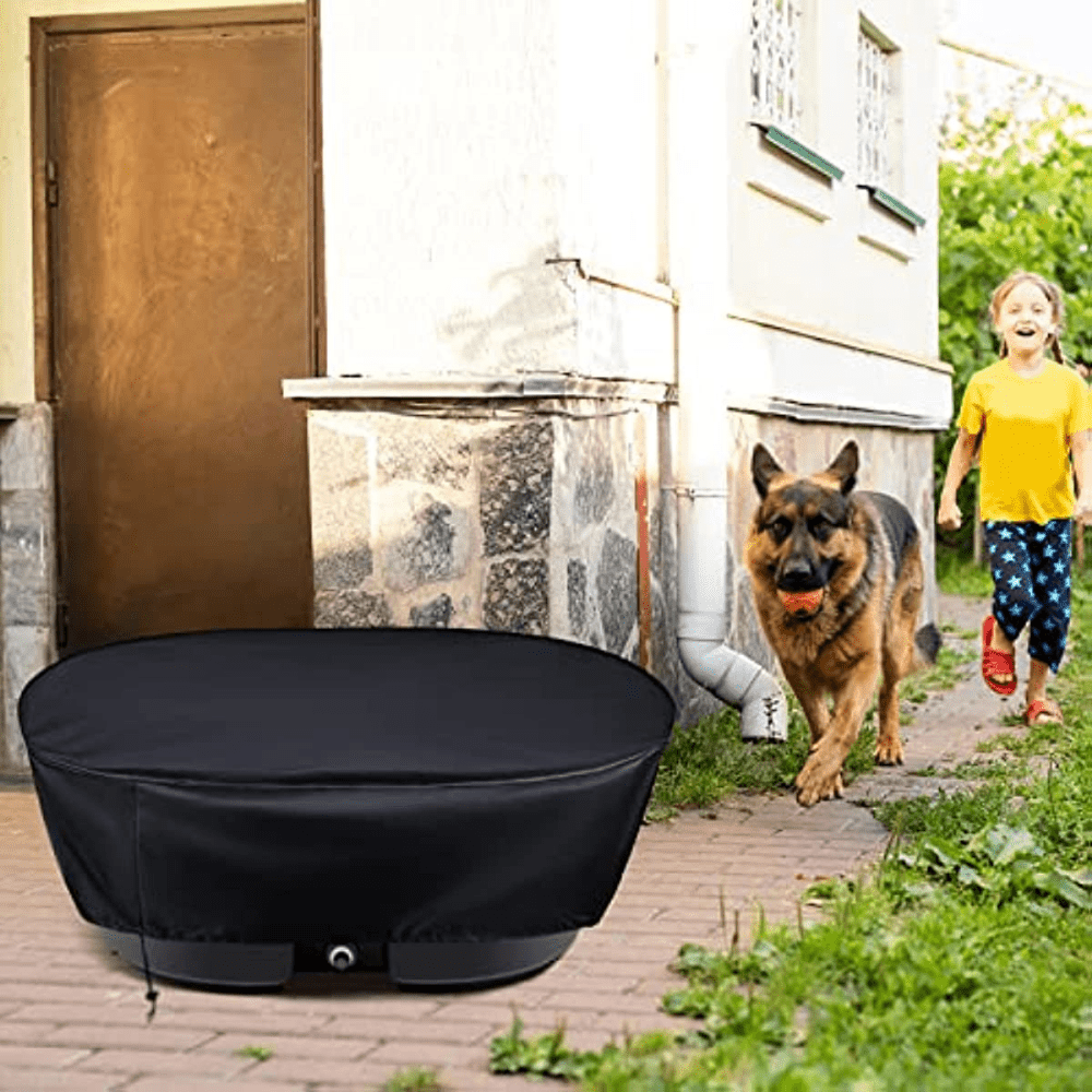  Waterproof Stock Tank Pool Cover, rubermaid 150 Gallon Water  Tank Cover for Outside, 420D Oxford Inground Pool Cover, Hot Tub Cover for  Dustproof Weather Resistant and Waterproof Anti-UV : Patio