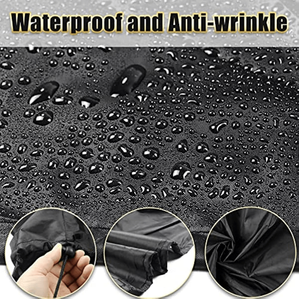 Daruoand Stock Tank Cover 100/150 Gallon Waterproof 420D Oxford Cloth Tank  Cover with Elastic Drawstring Heavy-Duty Oval Water Tank Protector  Windproof Ice Bath Cover for Outdoor Pool Ice Bathtub 