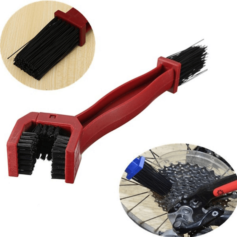 Bicycle Red Chain Cleaner Bike Chain Cleaning Tool Cycling