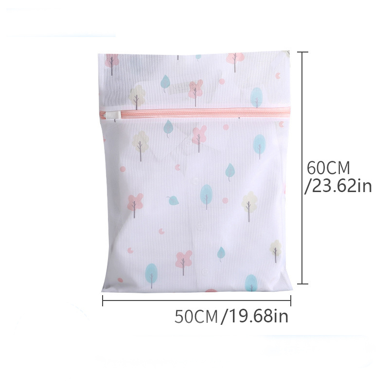 Colorful Small Tree Patterned Underwear Washing Bag - Temu Australia