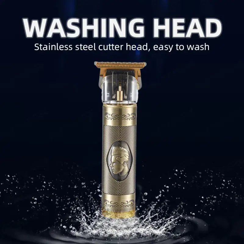 3 in 1 haircutting shears shaver nasal hair apparatus multifunctional oil head shear haircutter mens shaver details 7