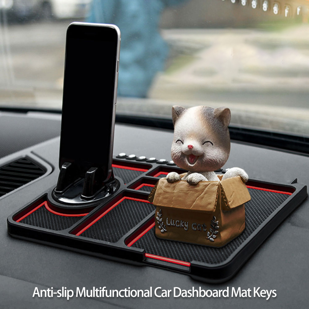 Car Accessories: Multifunctional Anti slip Mat Auto Phone - Temu