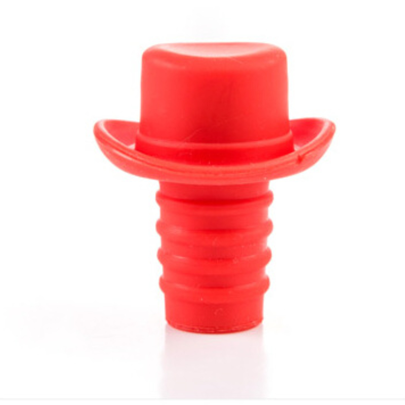 Comprar Tapones de silicona para botellas de vino, diseño de sombrero  elegante, Material de calidad alimentaria, buen sellado, tapón interior  uniforme, 2 uds.