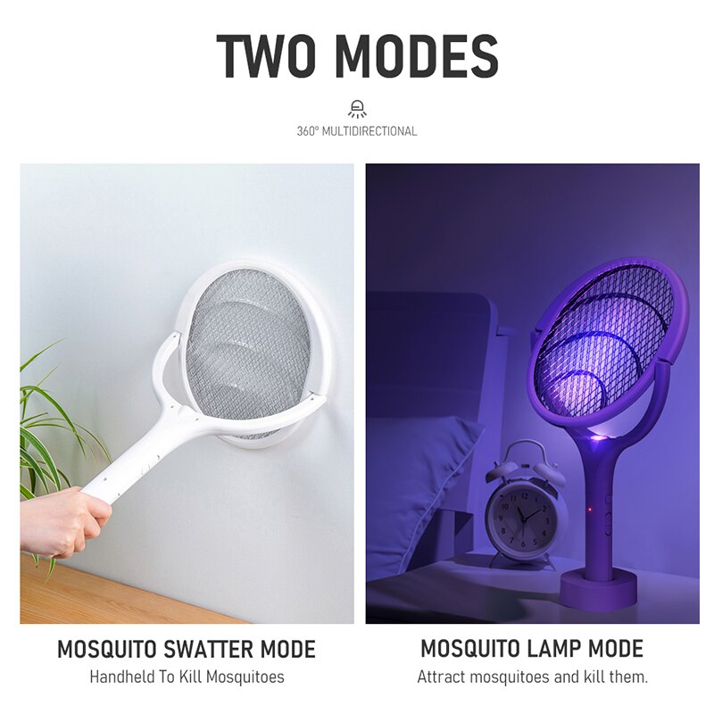 ELECTRIC RACKET KILLS FLYCATCHER MOSQUITOES RECHARGEABLE ELECTRIC CURRENT