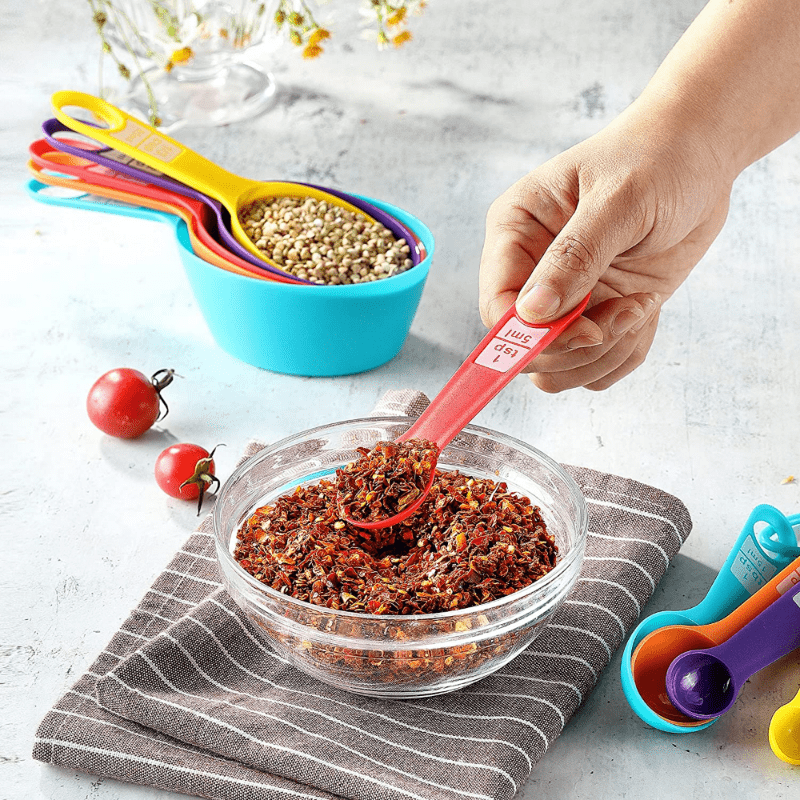 Measuring Cups Spoons Set Stackable Measuring Cups And - Temu