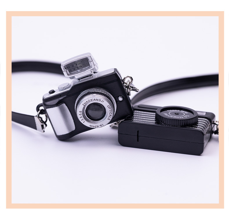 Mini Camera Keychain and Your Own Personalized Photo. Camera Keychain With  Pull Out Picture. Best Friend Gift. Retro. Camera Lover . 