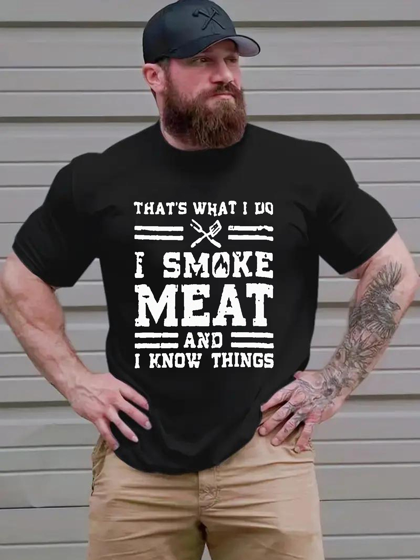 How to BBQ Rite A Fine Smoked Meat T-Shirt 2XLarge