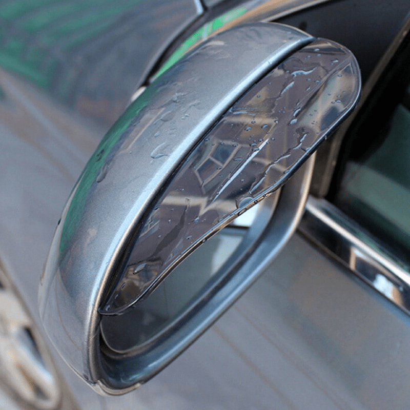 2PCS Auto-Rückspiegel Regen Augenbraue Visier Carbon Fiber Auto-Rückspiegel  Seite Schnee Sonnenblende Regen Abdeckung Auto Spiegel Zubehör