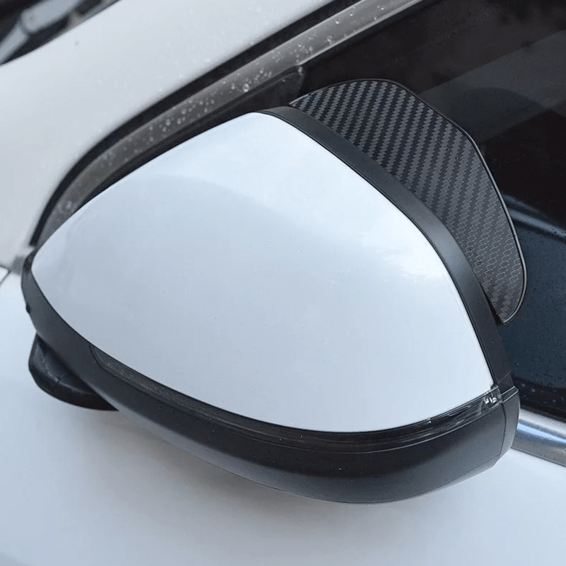 2pcs Auto rückspiegel Regen Augenbraue Visier Carbon Fiber - Temu Germany
