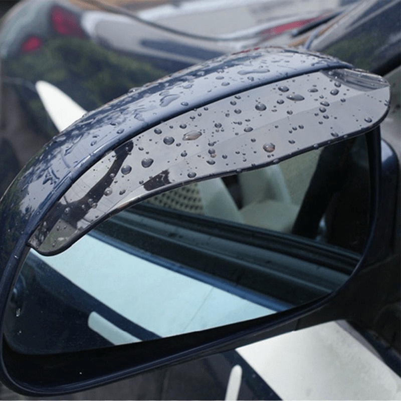 2 Stücke Auto Seitenspiegel Regen Augenbraue Visier In Carbonfaser