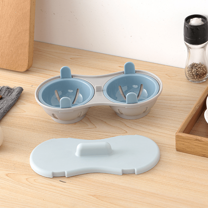Microwave Egg Steamer Tool Easy To Store Steaming Box