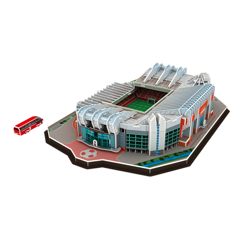 Le stade de football de grande taille Modèle papier Puzzle 3D