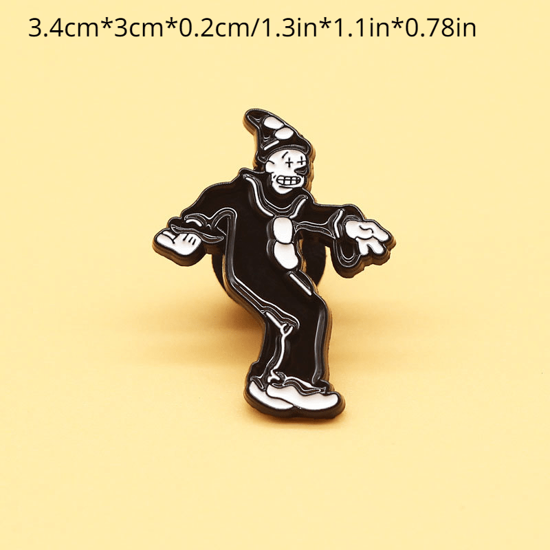 Clown Cartoon Character Family Cartoon Pins Anime Cute Lapel Metal ...