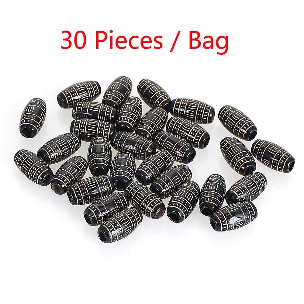 Colour Large Hole Beads Big hole Barrel Bead Cylindrical - Temu