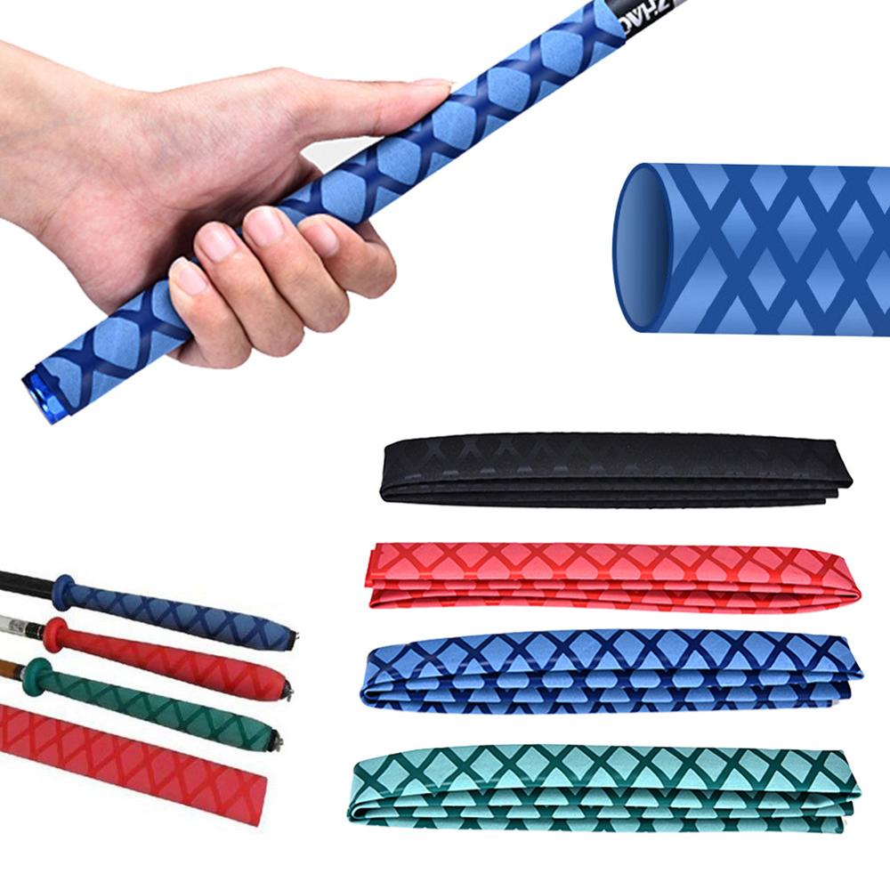 Anti-slip Heat Shrink Tube Wrap Wire Tubing Fishing Rod DIY 5 Colors 1M  Handle Insulation Waterproof Racket Handle Grip Sleeve