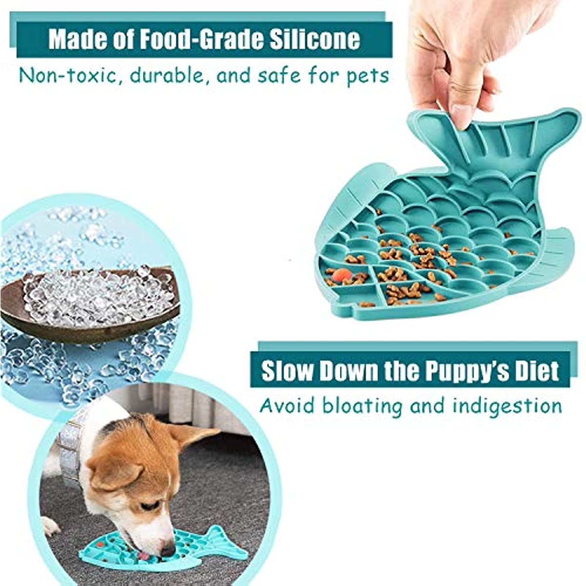 Non toxic Dog Licking Mat With Suction Cup Slow Feeding And - Temu