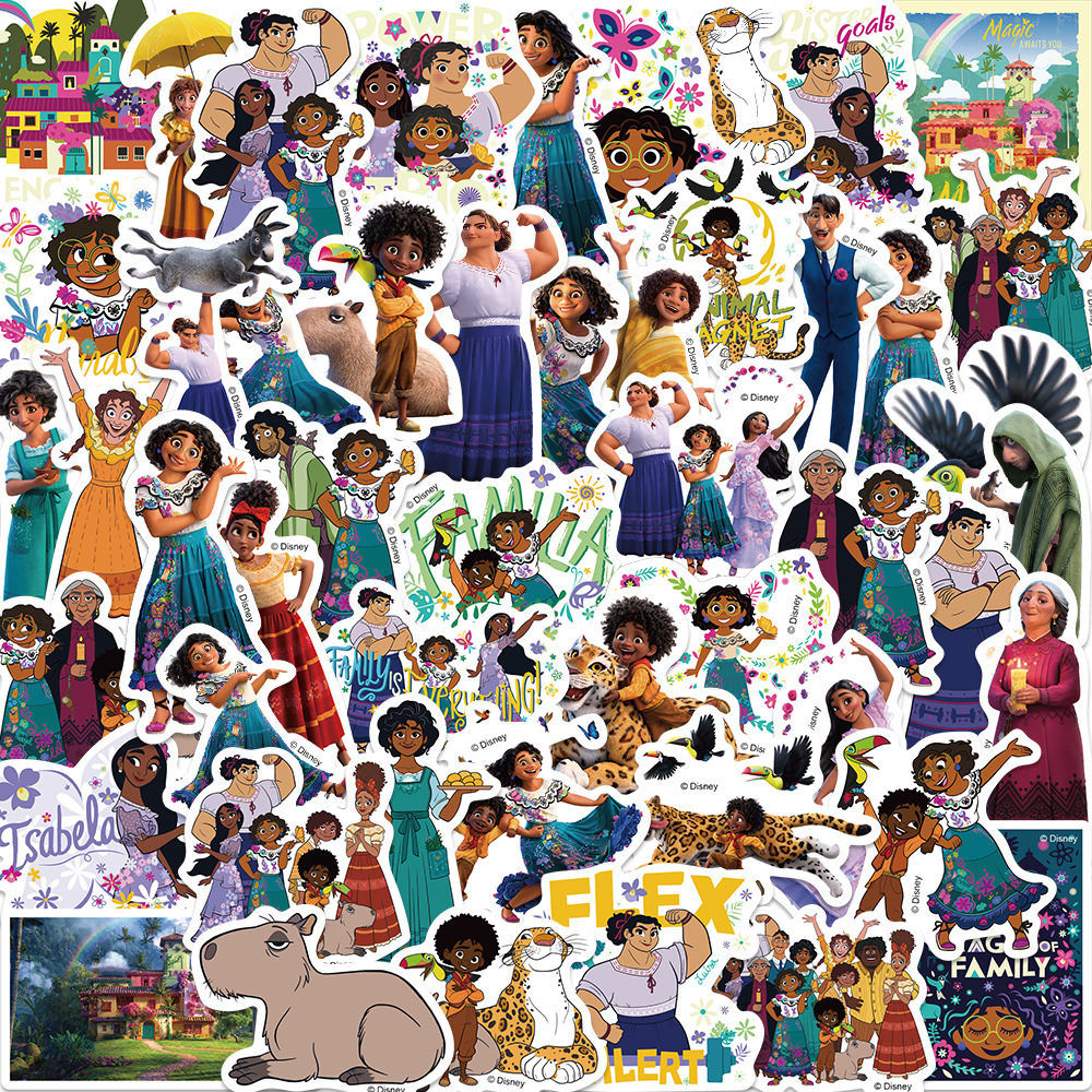 10/50PCS New Encanto Mirabel Kids Toy Stickers Cartoons Movie