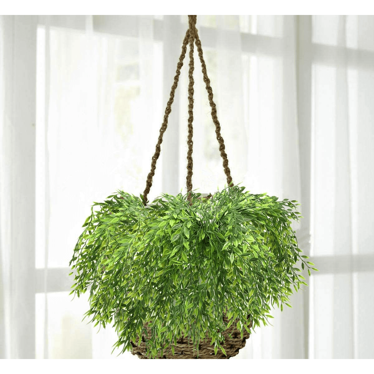 UV Resistant Artificial Weeping Willow Plant for Indoor and Outdoor Decor