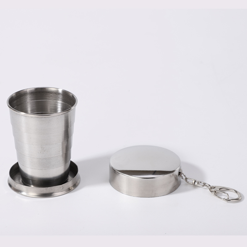 Stainless Steel Shot Cups With Leather Carrying Case - Perfect For Outdoor  Activities And Espresso Shots - Temu