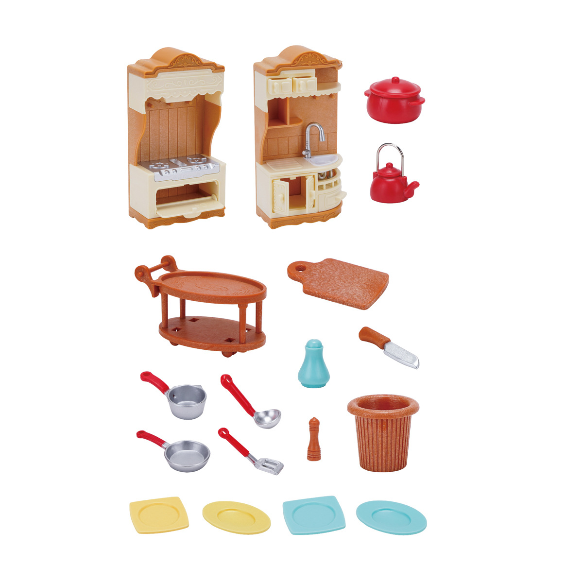 Country Kitchen Set, Toy Furniture Set