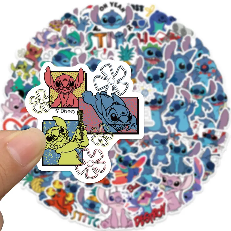Stitch Stickers Pack Merchandise Original Cute - Temu