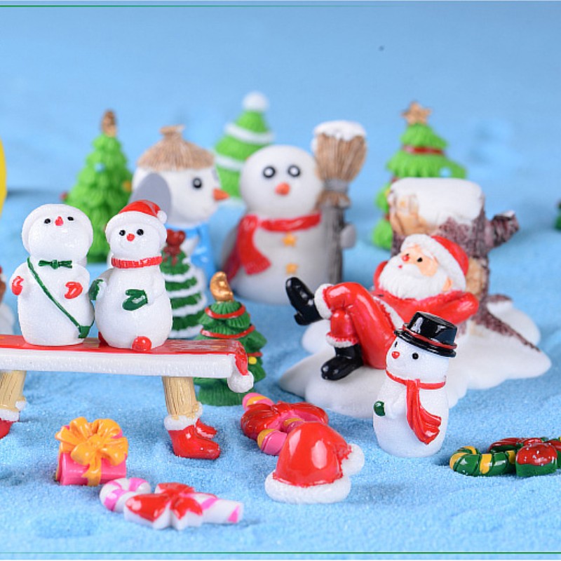 24pcs miniture mini christmas gift mini presents for crafts