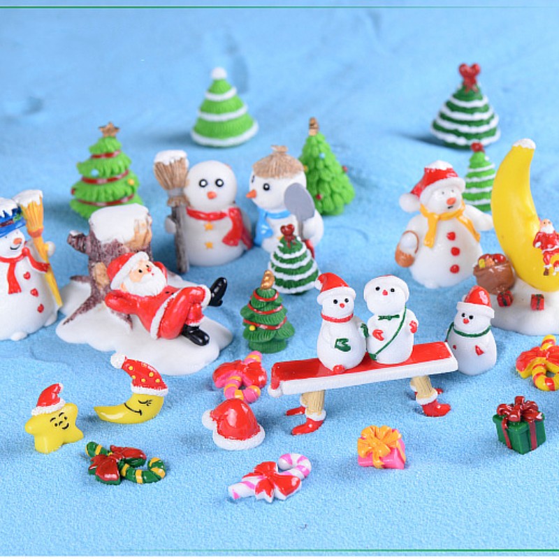 24pcs miniture mini christmas gift mini presents for crafts