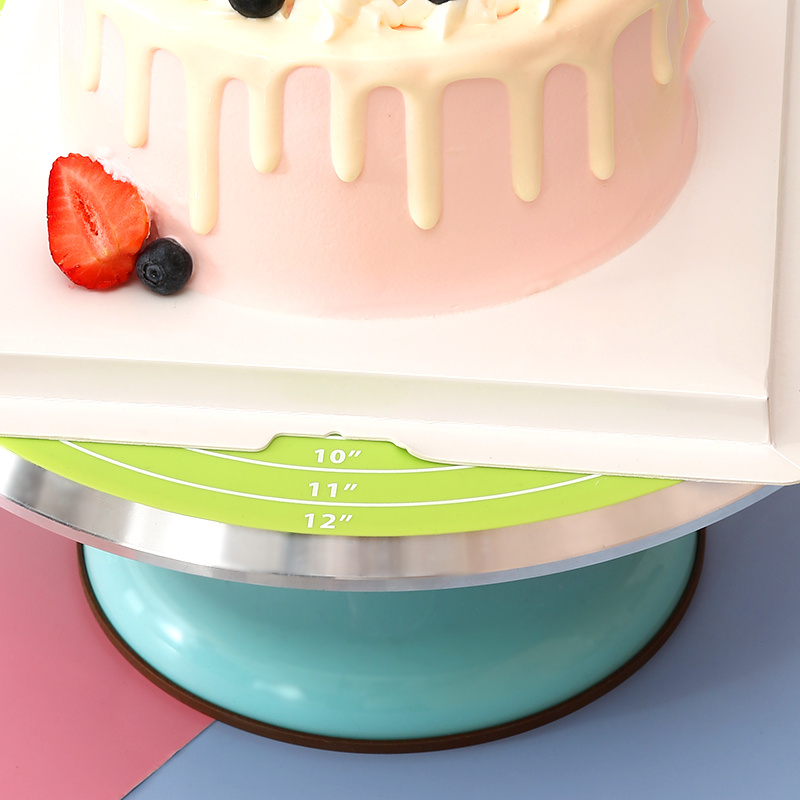 Rotating Cake Stand With Silicone Anti skid Cake Decorating - Temu