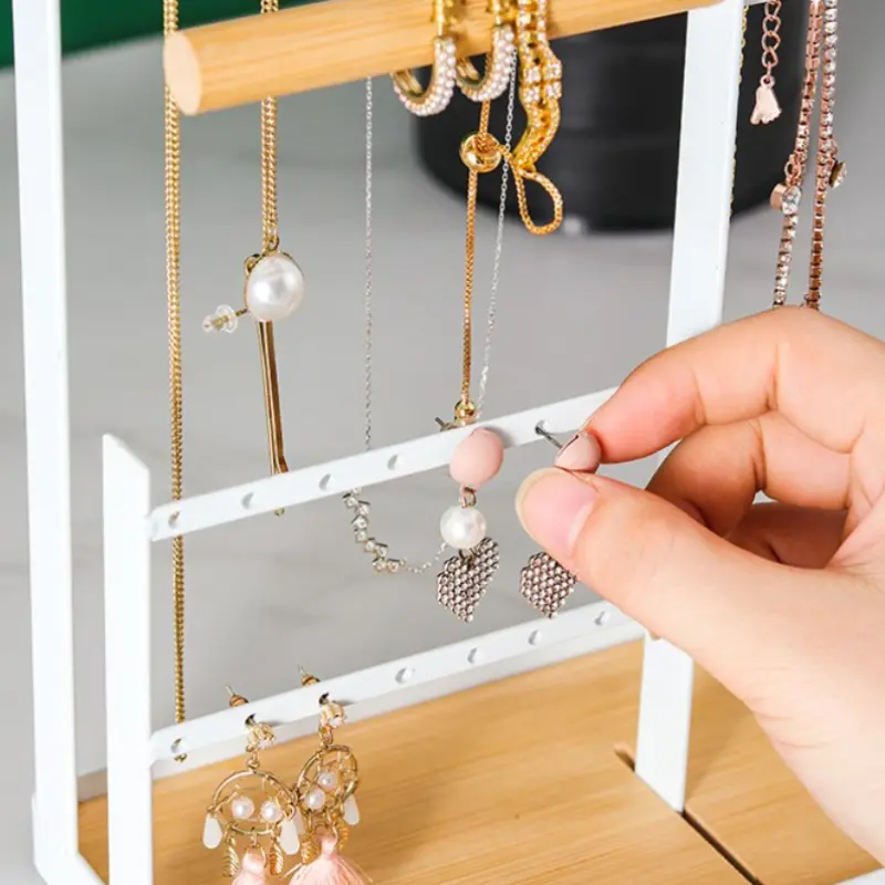 Jewelry Stand Necklace Holder 4 tier Jewelry Organizer - Temu