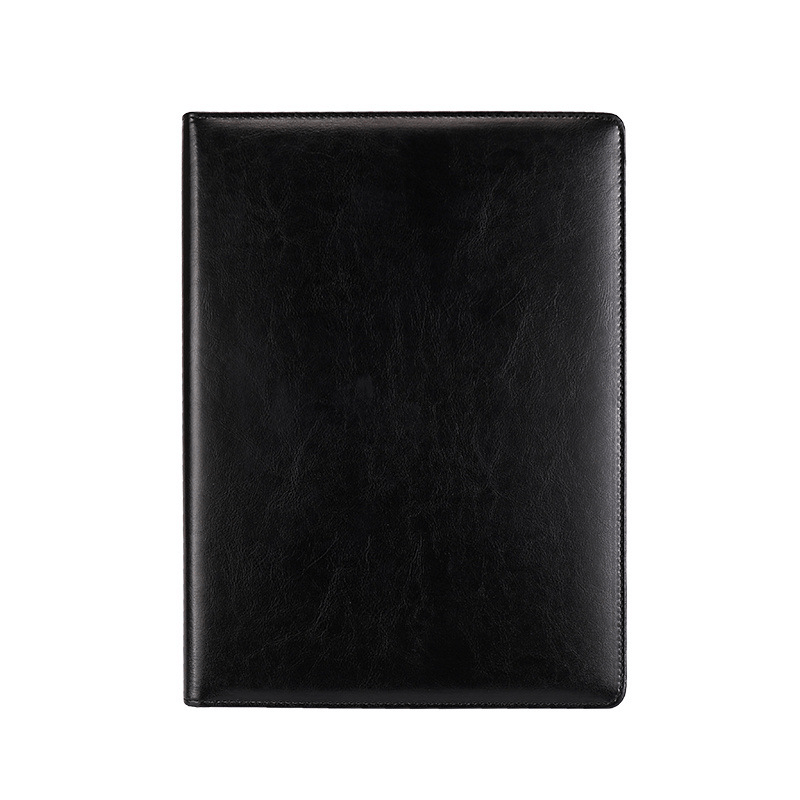 A4 Leather Expanding File Folder Office Business Document