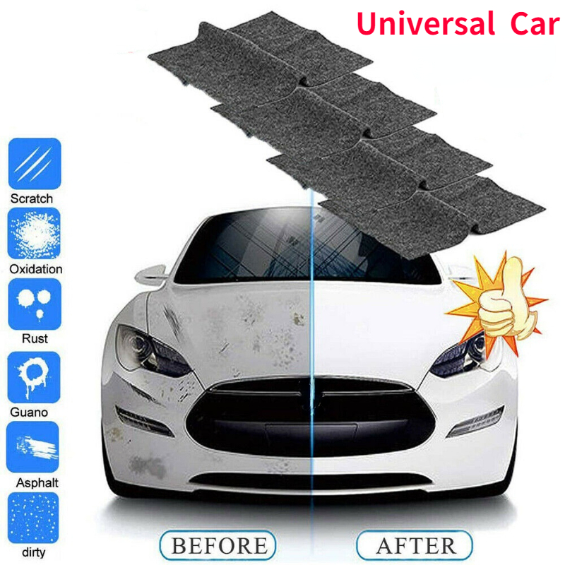 Car Scratch Remover Cloth, Nano-Tech Smart Scratch Towel,Fix Car Scratch  Repair Cloth Polish for Light Paint Scratches Remover Scuffs on Surface