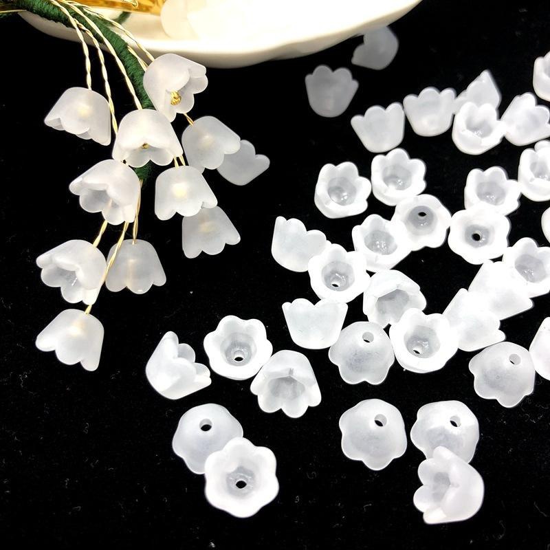 Joez Wonderful 50pcs Flower Charms for Jewelry Making, Acrylic Floral  Earring Jewelry Charms Pendants Leaf Beads for DIY Crafts Necklaces  Earrings