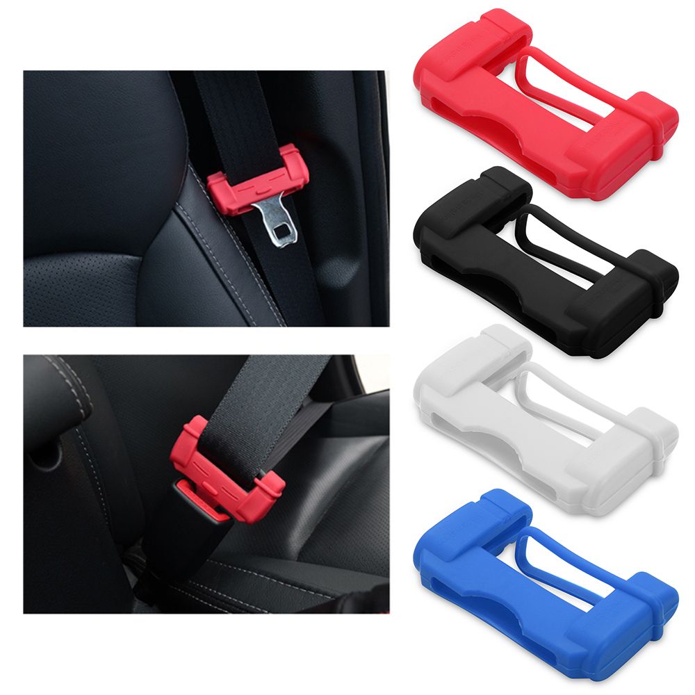 2Pcs Renault RS Car Safety Seat Belt Buckle Clips Protector Cover