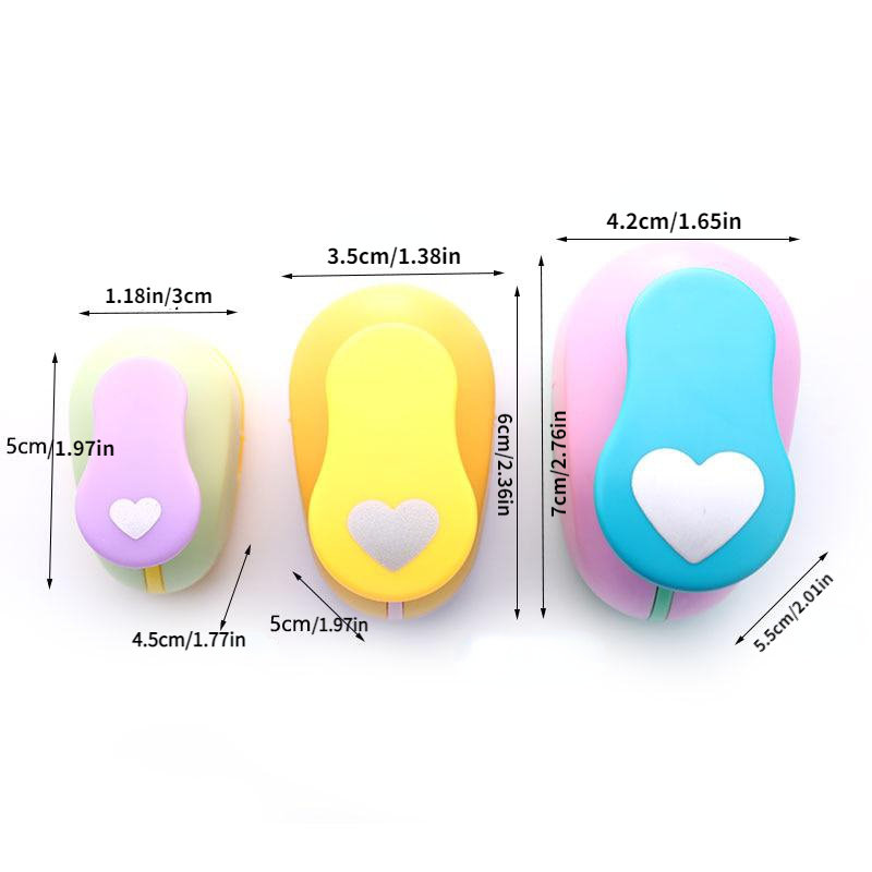 Heart Paper Punch Embossing Scrapbooking Crafts Paper Cutting DIY