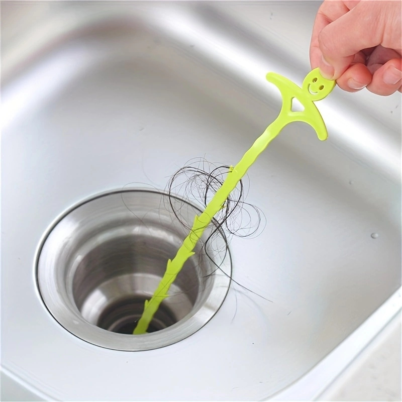 Shower Drain Clog Remover - Sink Snake Drain Hair Removal Tool,21 inch Toilet Snake Hair Cather Shower Drain Tool Sink Drain Cleaner for Kitchen Sink