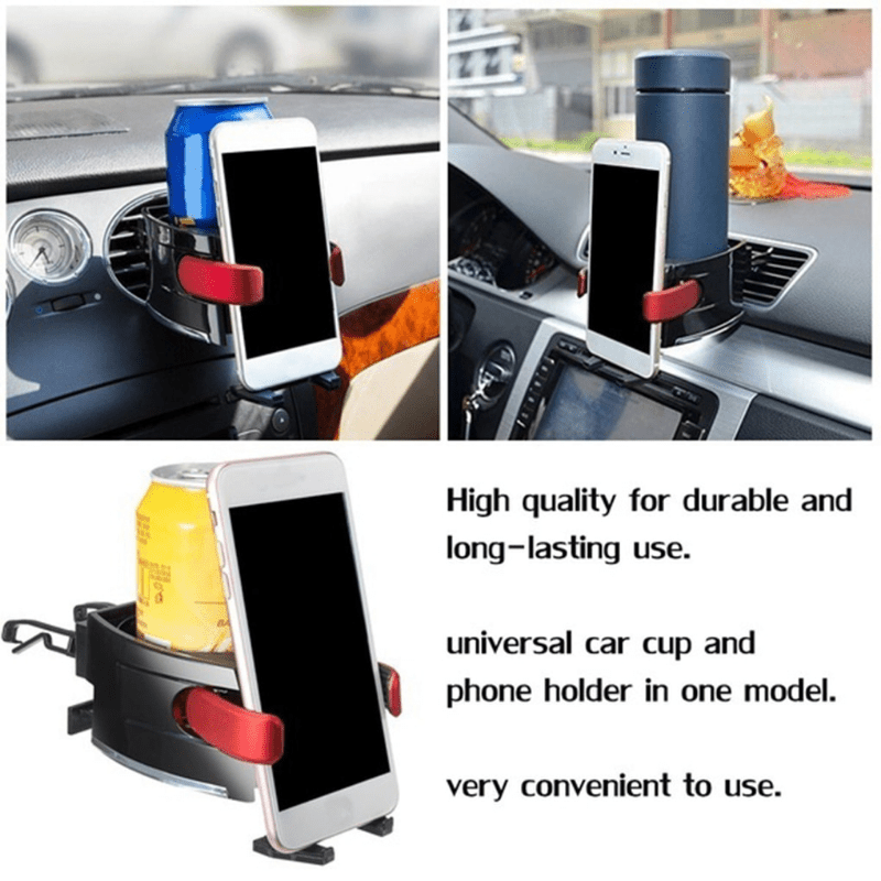 Car Air Vent Drink Cup Bottle Holder 1 Adjustable Mobile - Temu